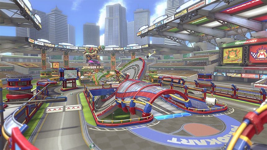マリオカート8 デラックス クッパズキャッスルのコース