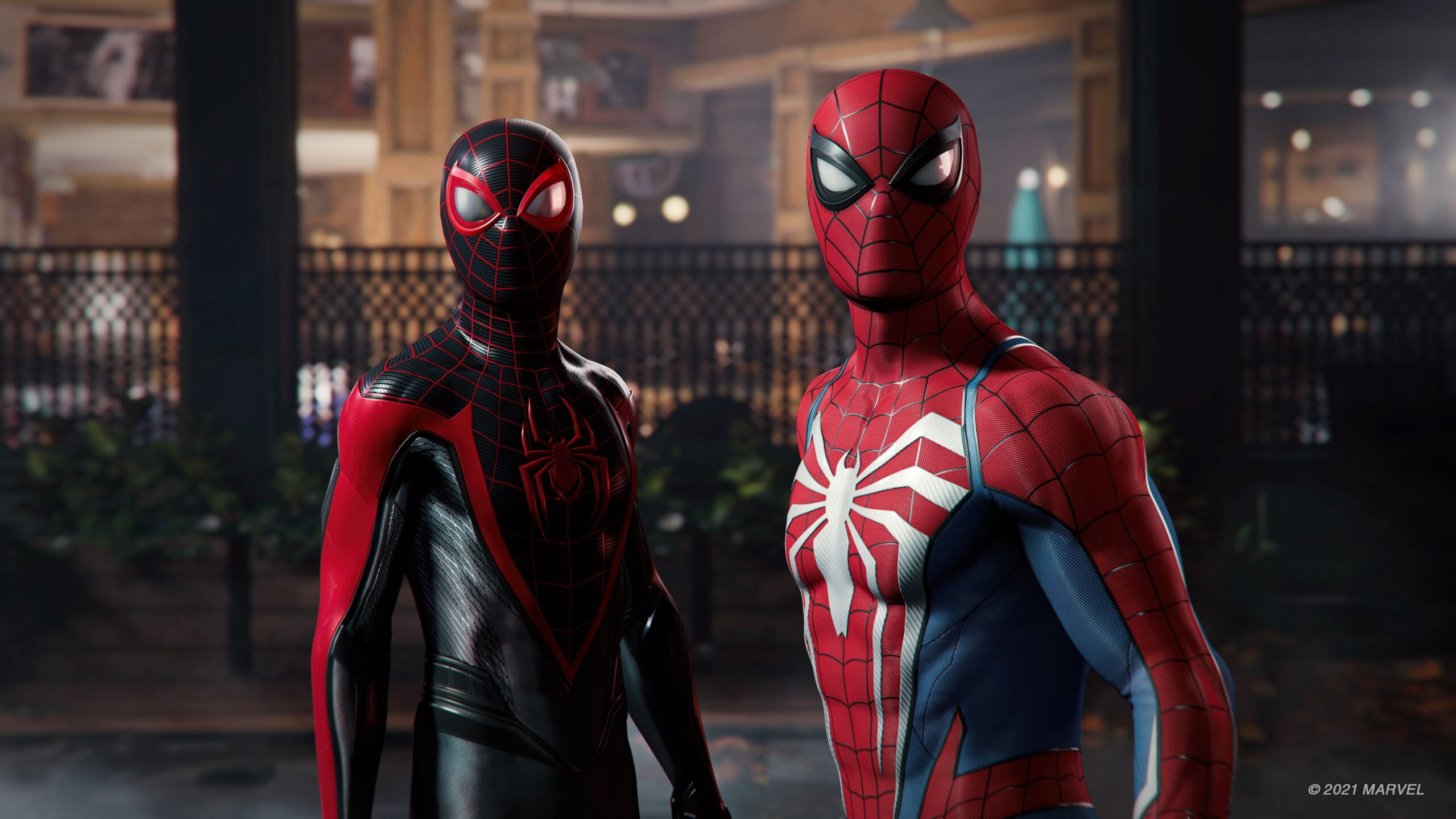 ピーター・パーカーとマイルズ・モラレス、2人のスパイダーマン