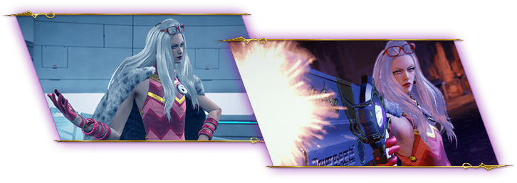 新キャラクター、ヴィオラの戦闘シーン
