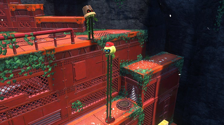 スーパーマリオ オデッセイ キャプチャーアクションのシーン