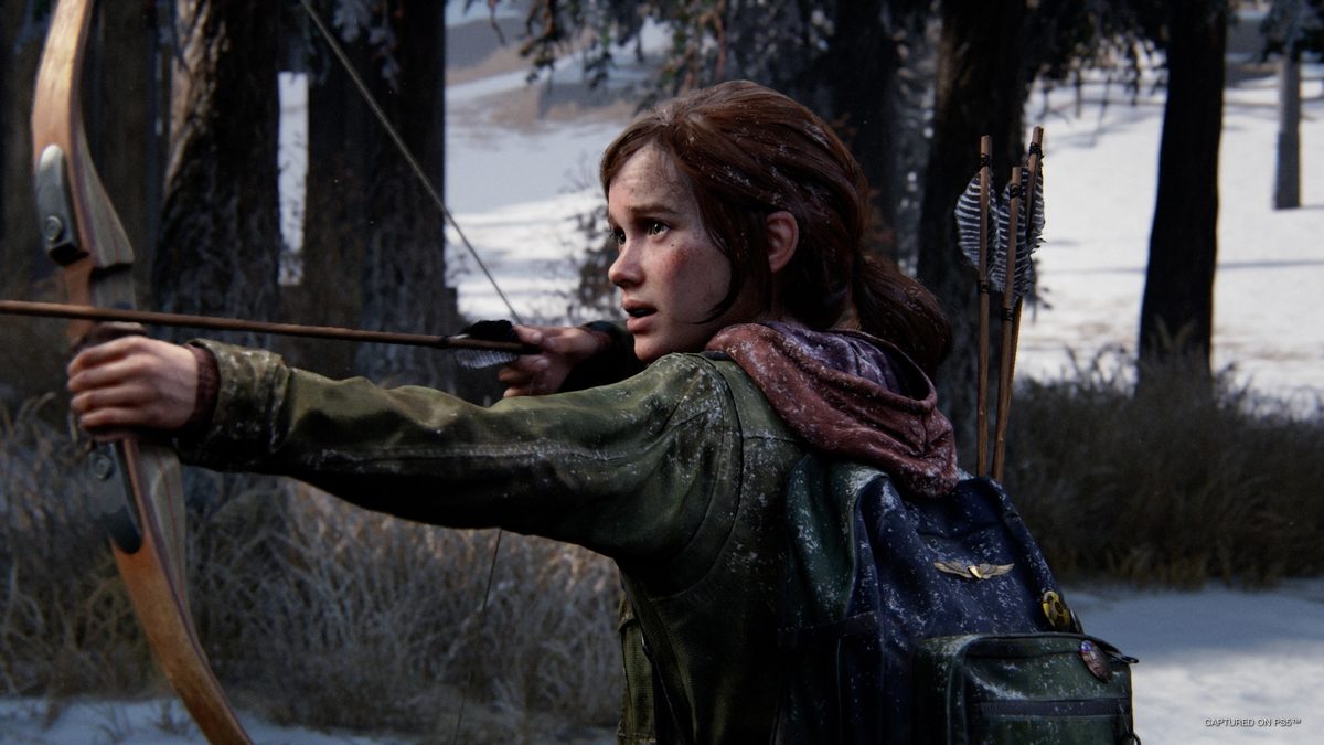 THE LAST OF US PART I 弓を構えるエリー