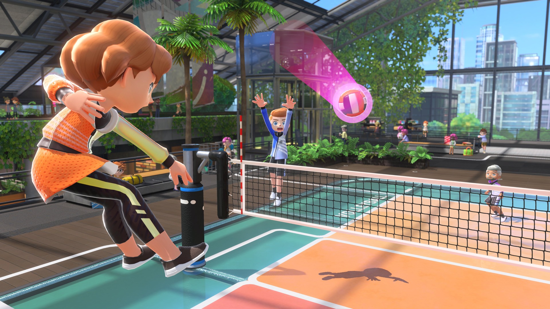 Nintendo Switch Sports バレーボールのシーン