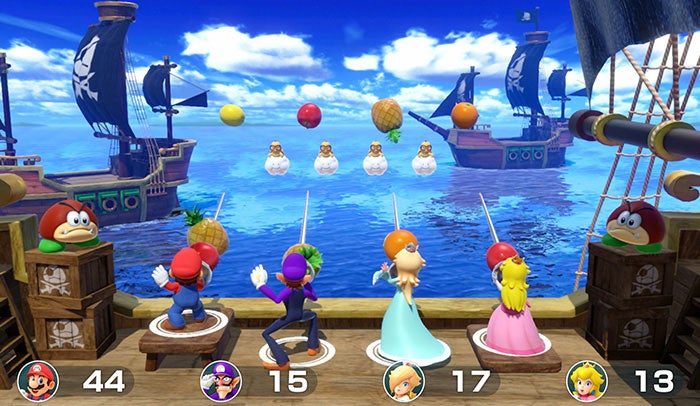 スーパー マリオパーティ ゲーム画面