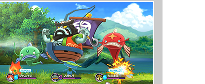 妖怪ウォッチ1 for Nintendo Switch ゲーム画面