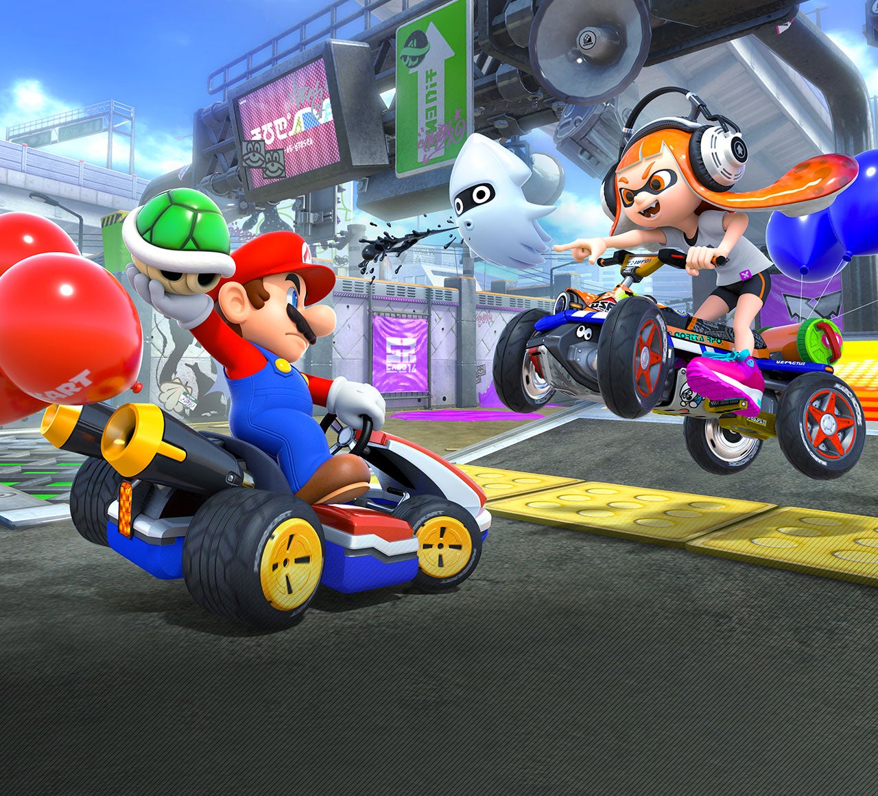 マリオカート8 デラックス ゲーム画面