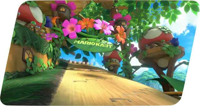 マリオカート ワールドのコース画面